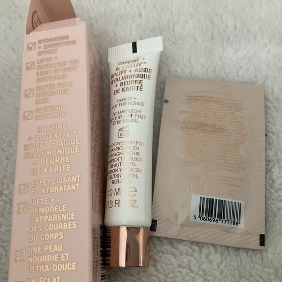 Charlotte Tilbury Magic Body Cream .3oz , Glow Stick 4 Pc + Face Cream Samples - Picture 3 of 5
